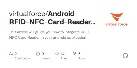 android nfc reader writer github|nfc card reader android.